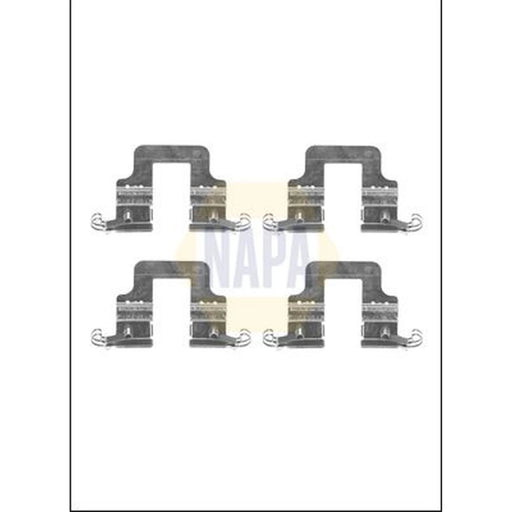 NAPA Brake Pad Accessory Fitting Kit Rear fits Audi A4 Allroad B8 2009-2016