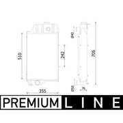 Mahle Engine Radiator
