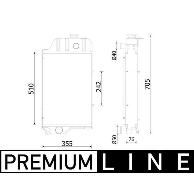 Mahle Engine Radiator