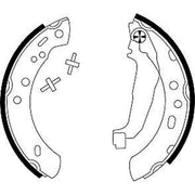 Mintex Brake Shoe Set Axle Kit fits Nissan Micra II 1992-2000 1.0 1.3
