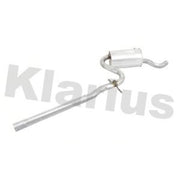 Klarius Box With Centre Pipe Centre fits Skoda Octavia II 2004-2013 1.6