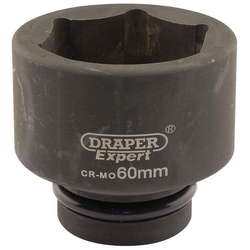 Draper Expert HI-TORQ 6 Point Impact Socket, 1" Sq. Dr., 60mm 05129 Draper - Dynamic Drive