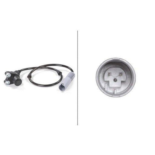 Hella ABS Wheel Speed Sensor Rear fits BMW Z3 1998-2003 2.8 3.0