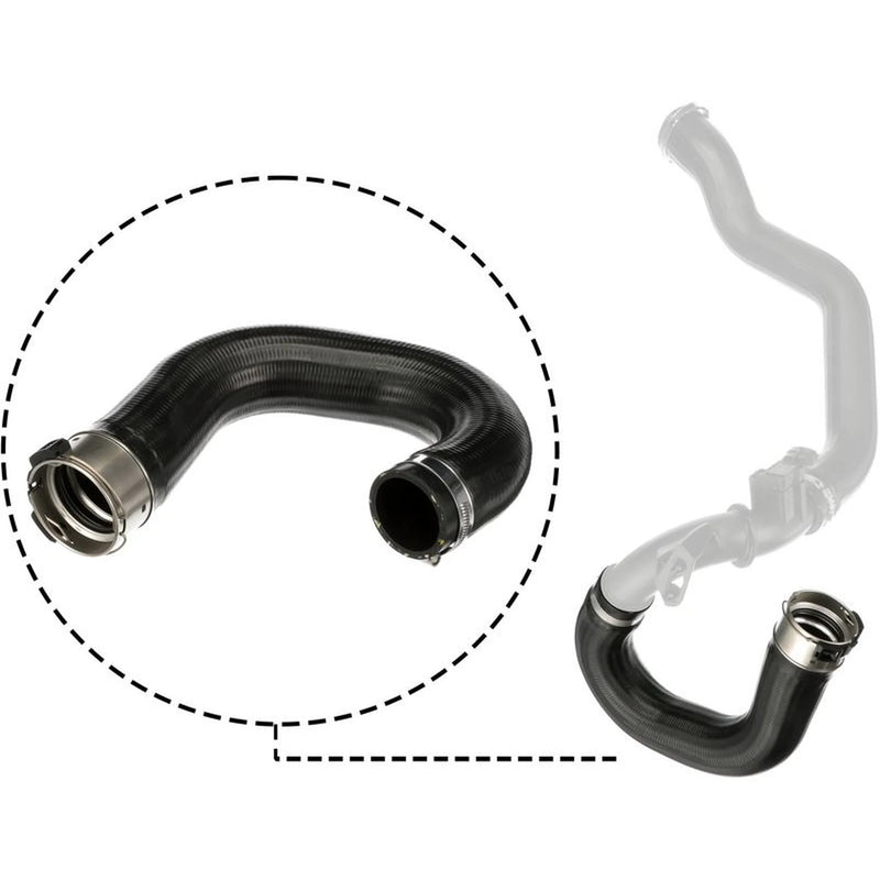 Gates Intercooler Turbo Charge Air Hose 440mm fits Chevrolet Trax 2012-2013 1.4