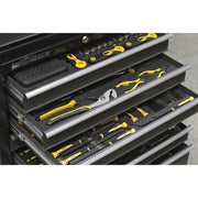 Sealey Rollcab 8 Drawer with Ball-Bearing Slides - Black/Grey Sealey  - Dynamic Drive