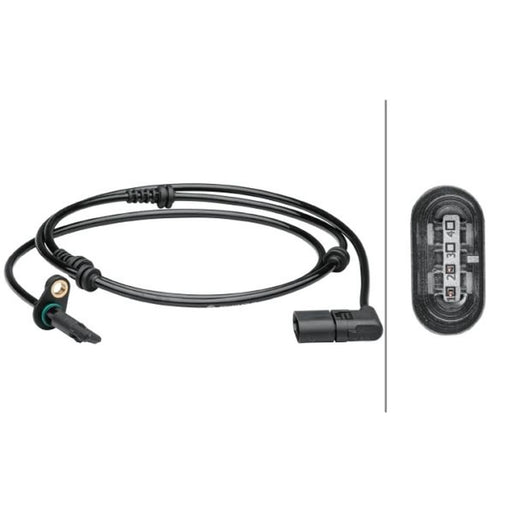 Hella ABS Wheel Speed Sensor Front fits Mercedes-Benz C-Class 2014-2023