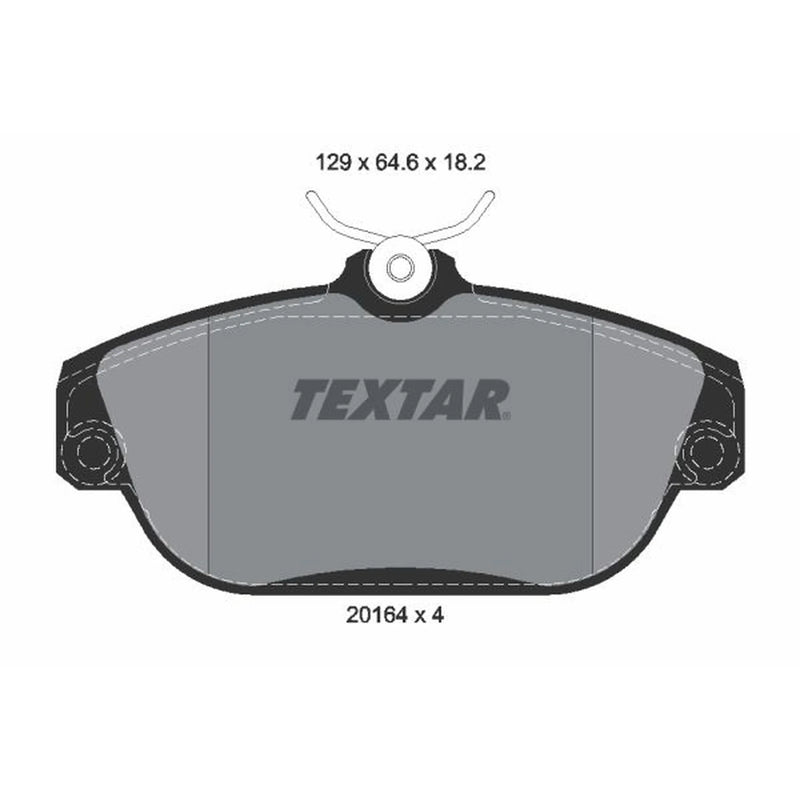 Textar Front Brake Pad Set 2016402