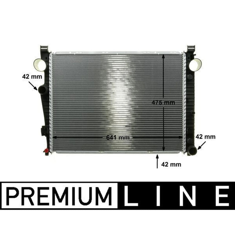 Mahle Engine Radiator fits Mercedes-Benz S-Class 1998-2005