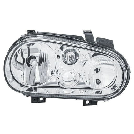 Hella Headlight Headlamp H7/H1 Right fits VW Golf 1997-2007