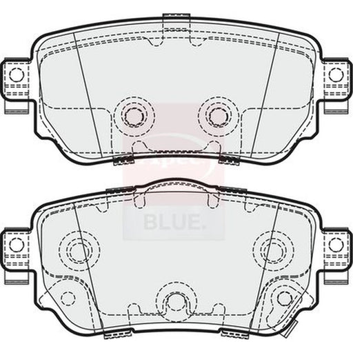 Apec Rear Brake Pad Set PD3753
