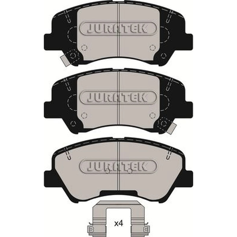 Juratek Front Brake Pad Set JCP4082