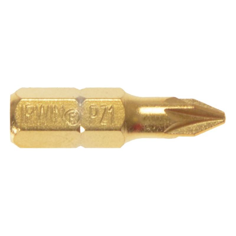 Irwin® Screwdriver Bits Pozidriv PZ1 25mm Titanium (Pack 10) IRWIN® - Dynamic Drive