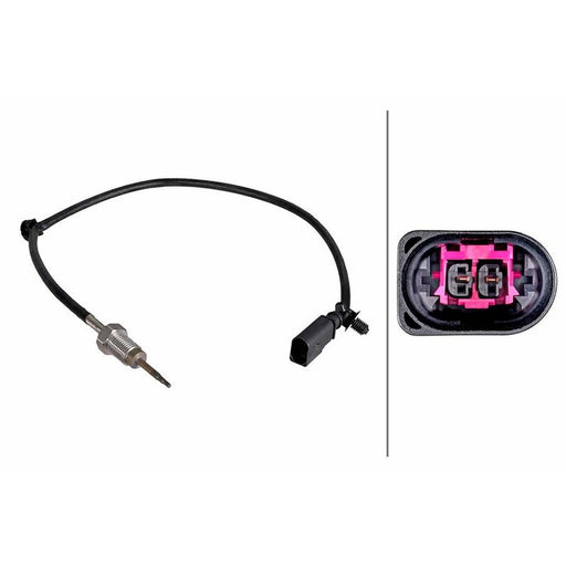 Hella Exhaust Gas Temperature Sensor before exhaust turb fits Audi A4 Allroad B8