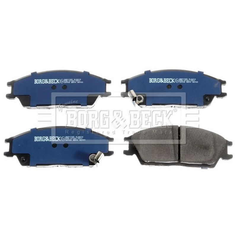 Borg & Beck Front Brake Vented Discs & Pads fits Hyundai Accent II 2000-2005