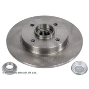 Blue Print 2 x Solid Rear Brake Discs ADP154351-x2