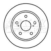 Key Parts Front & Rear Brake Discs & Pads fits Toyota Auris 2007-2012 1.6