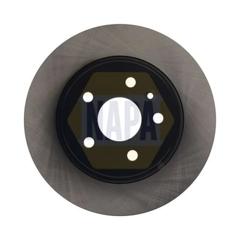 NAPA 2 x Solid Rear Brake Discs NBD5384-x2