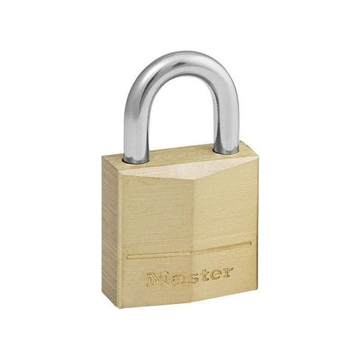 Master Lock Solid Brass 20mm Padlock 3-Pin Master Lock - NN4 Online