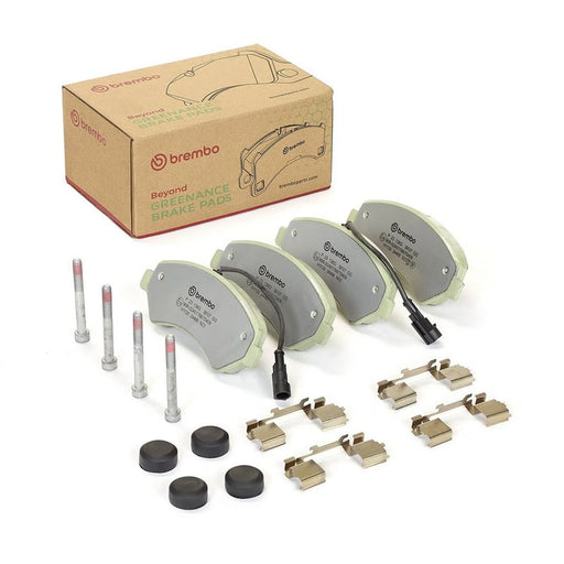 Brembo 4 x Front Brake Pad Set fits Citroën Relay III 2006-2023 2.0 2.2 3.0