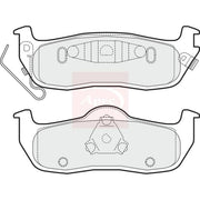 Apec Rear Brake Pad Set PAD1492