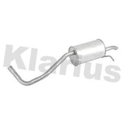 Klarius Box With Tail Pipe Rear fits VW Fox 2005-2011 1.2