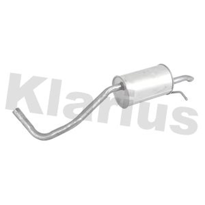 Klarius Box With Tail Pipe Rear fits VW Fox 2005-2011 1.2