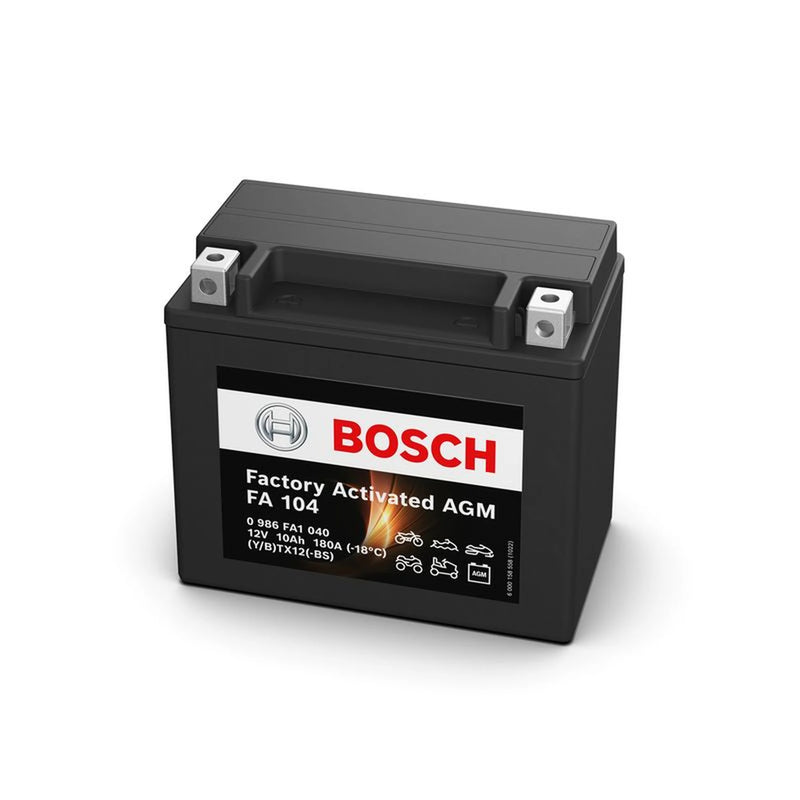 Bosch Batteries Battery 12V 10Ah 180A FA104