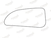 Summit Stick-On Commercial Lower Blind-Spot Mirror Glass fits Nissan Interstar, Renault Master, Vauxhall Movano RHS Summit - Bars 4 Cars