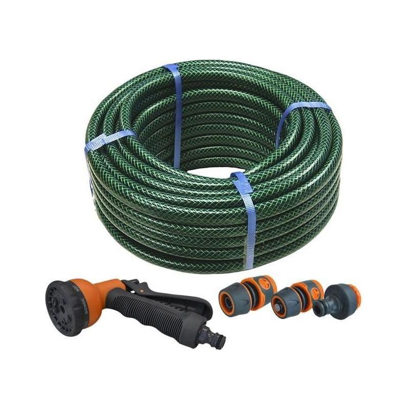 Faithfull PVC Reinforced Hose 30m Fittings & Spray Gun Faithfull - NN4 Online
