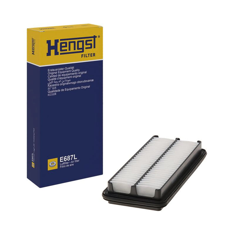 Hengst Engine Air Filter fits Kia Picanto I 2004-2011 1.0 1.1