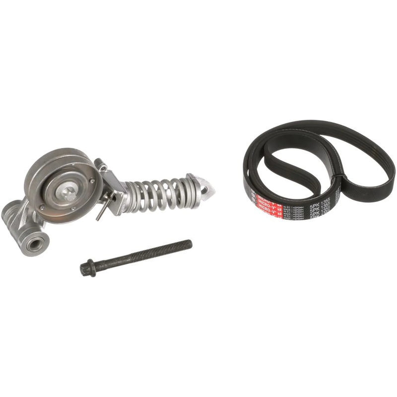 Gates V-Ribbed Belt Set fits Opel Agila A 2000-2007 1.0 1.2