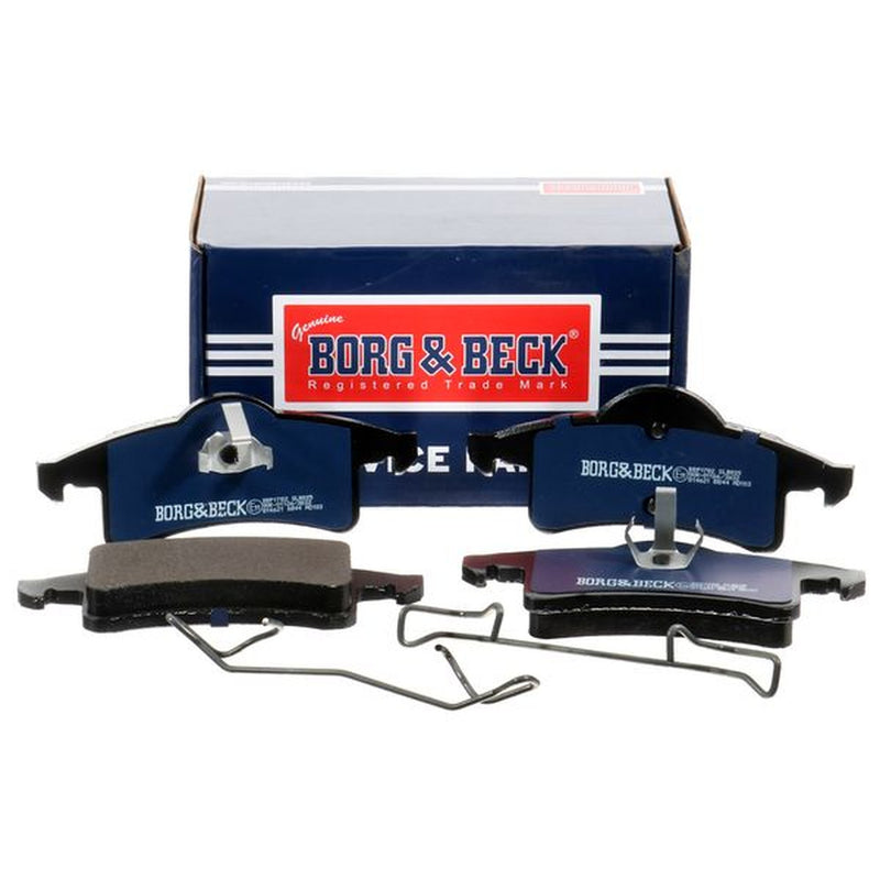 Borg & Beck Front & Rear Brake Discs & Pads fits Jeep Grand Cherokee 1999-2005