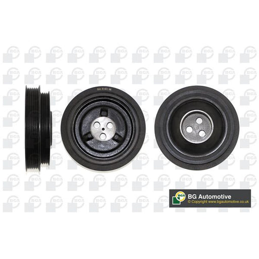 BGA Crank Shaft Belt Pulley fits Citroën Relay III 2006-2020 2.2