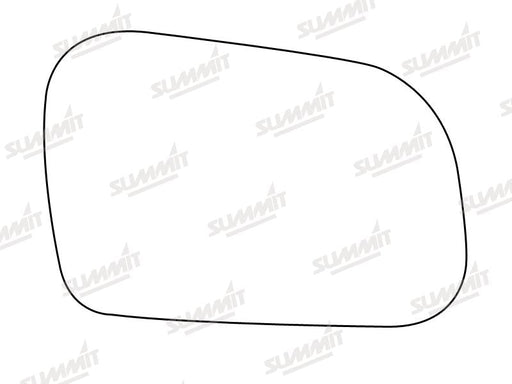 Summit Stick-On Anti Dazzle Mirror Glass fits Rover 200 400 RHS Summit - Bars 4 Cars