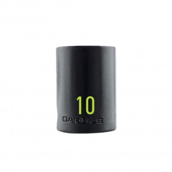 Carlyle Tools 3/8 Drive 10mm 6 Point Impact Socket - image 1