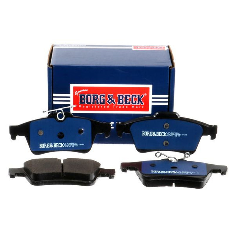 Borg & Beck Front & Rear Brake Discs & Pads fits Mazda 3 2003-2009 1.3 1.6