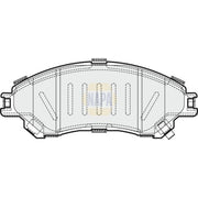 NAPA Front Brake Pad Set fits Suzuki S-Cross 2022 on 1.4 1.5
