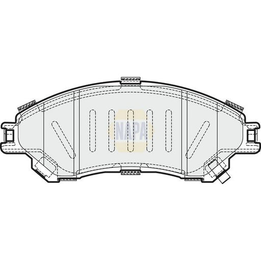 NAPA Front Brake Pad Set NBP1423