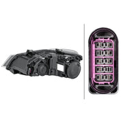 Hella Headlight Headlamp W5W Right fits VW Polo V 2009-2022 1.0 1.2 1.4 1.6