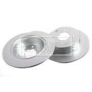 Borg & Beck Front & Rear Brake Discs & Pads fits Nissan Tiida 2004-2013