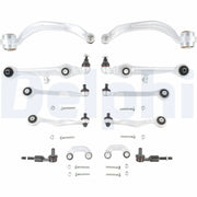 Delphi 12 x Control Arm Repair Kit Front fits Audi A4 B5 1994-2001