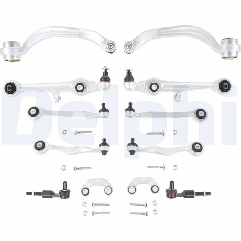 Delphi 12 x Control Arm Repair Kit Front fits Audi A4 B5 1994-2001