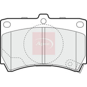 Apec Front Brake Pad Set fits Kia Pride 1996-1999 1.3