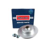 Borg & Beck Front & Rear Brake Discs & Pads fits Renault Grand Scénic II