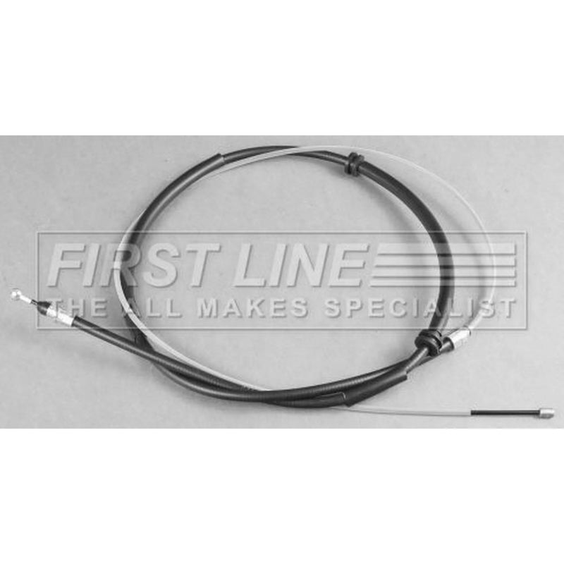 First Line Handbrake Cable Left Rear fits Mercedes-Benz Citan Dualiner 2012-2021