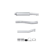 Hella Middle Silencer fits Peugeot 306 1993-2001 1.4 1.6 1.9