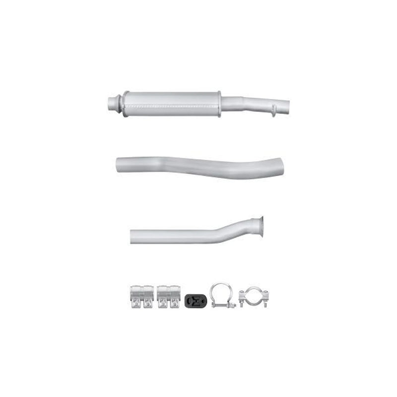 Hella Middle Silencer fits Peugeot 306 1993-2001 1.4 1.6 1.9