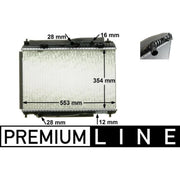 Mahle Engine Radiator CR 87 000P