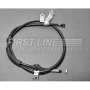 First Line Handbrake Cable Right Rear fits Honda Civic 1991-1995 1.3 1.6