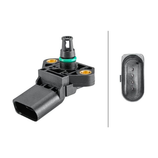 Hella Turbo Boost Pressure Sensor Lower fits Audi A3 2017-2021